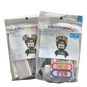 Creatology Chalkboard Nameplate Craft Kits Ages 4+